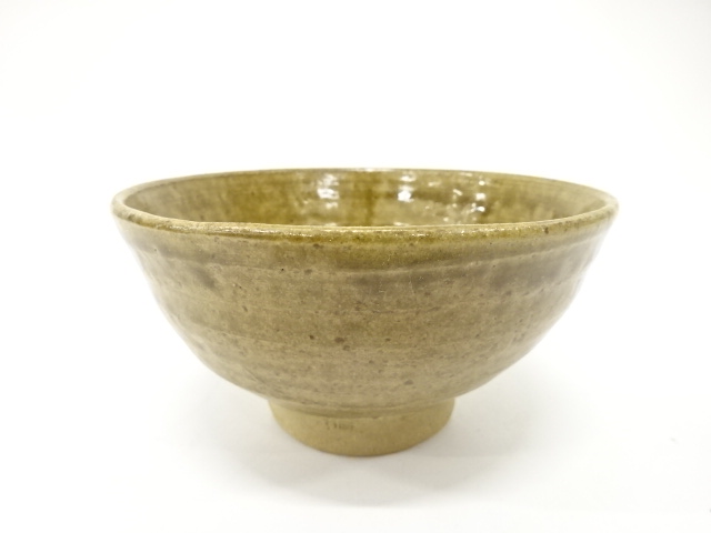 JAPANESE TEA CEREMONY / TEA BOWL CHAWAN / NATURAL GLAZE / ARTISAN WORK